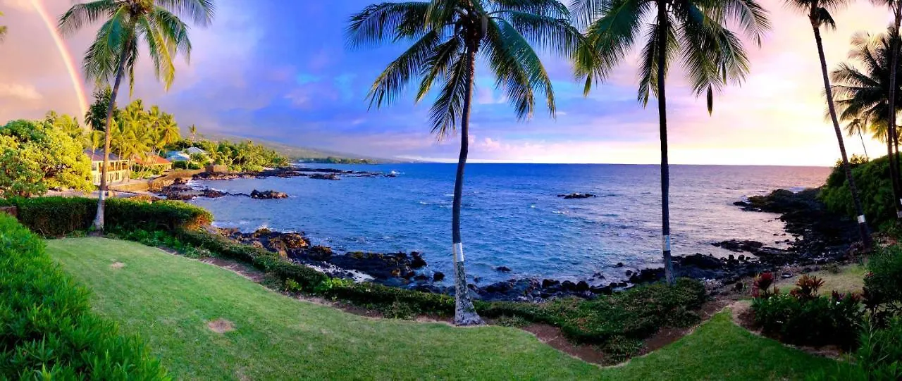 Ali'I Point Spacious And Private Oceanfont Villa With A/C Kailua-Kona Estados Unidos
