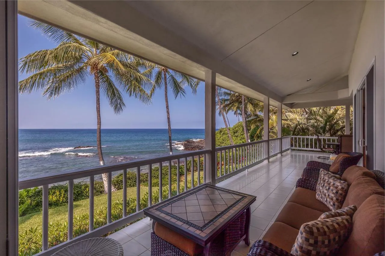 Ali'I Point Spacious And Private Oceanfont Villa With A/C Kailua-Kona 0*,